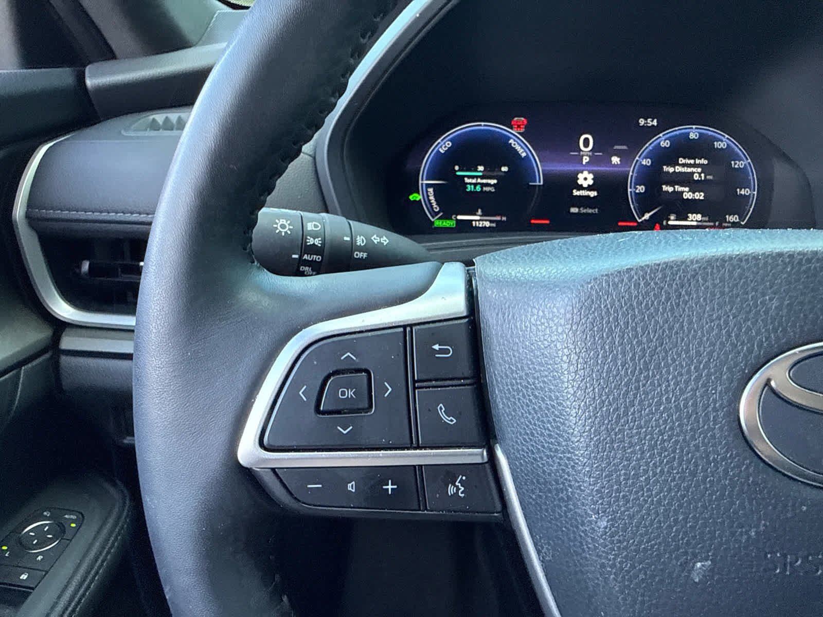 Used 2025 Wind Chill Pearl Toyota Hybrid Nightshade Edition image 13