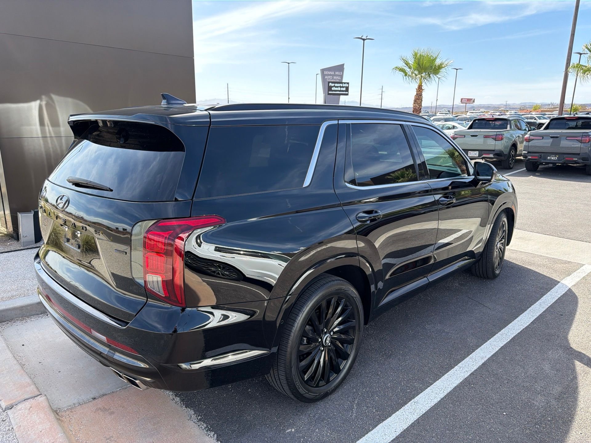 Certified Used 2025 Black Hyundai Calligraphy Night Edition image 5