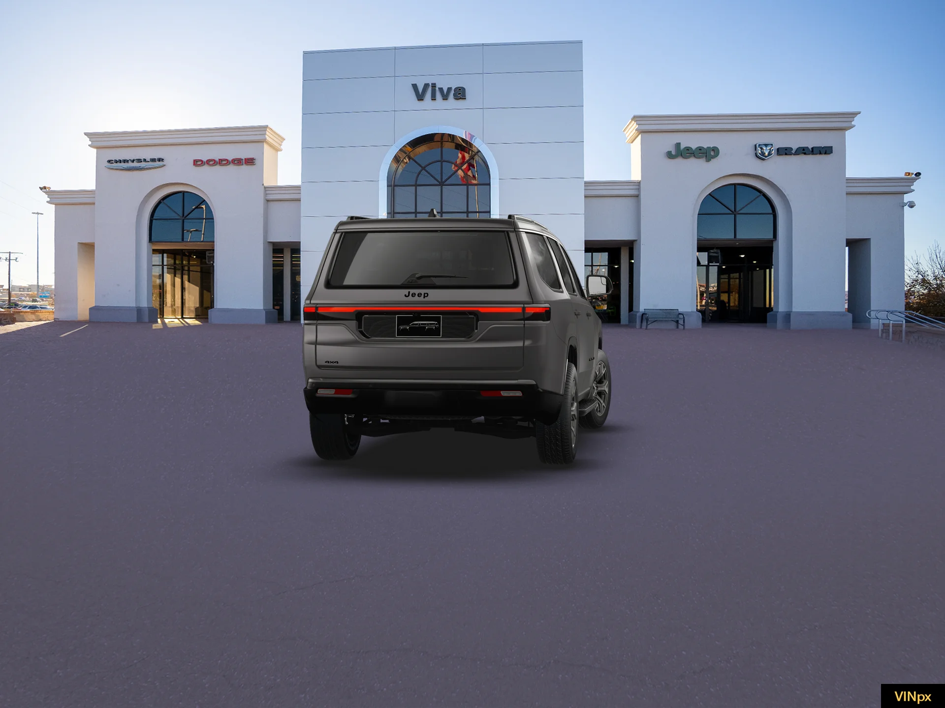 New 2026 Baltic-Gray Metallic Clear-Coat Exterior Paint Jeep Limited Altitude image 23