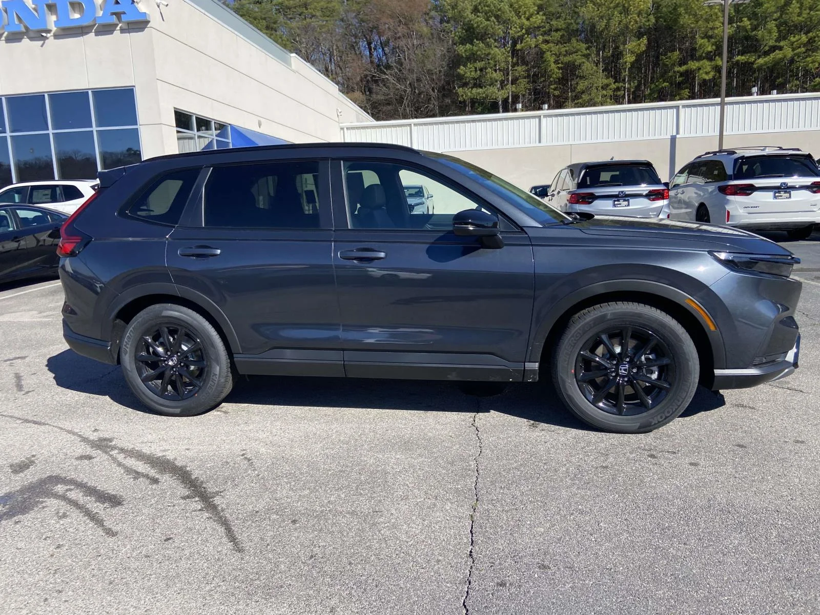 New 2026 Meteorite Gray Metallic Honda Sport-L FWD image 2