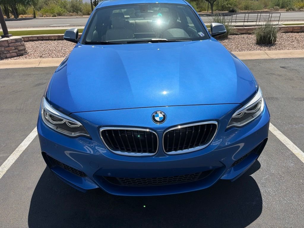 Used 2016 Estoril Blue Metallic BMW M235i xDrive image 2