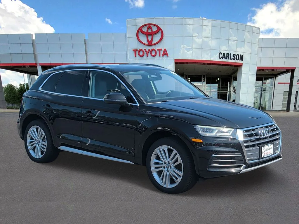 Used 2018 Audi Q5 Premium Plus with VIN WA1BNAFYXJ2243599 for sale in Minneapolis, Minnesota