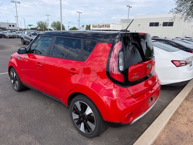 Used 2017 Inferno Red w/Black Roof Kia + image 3