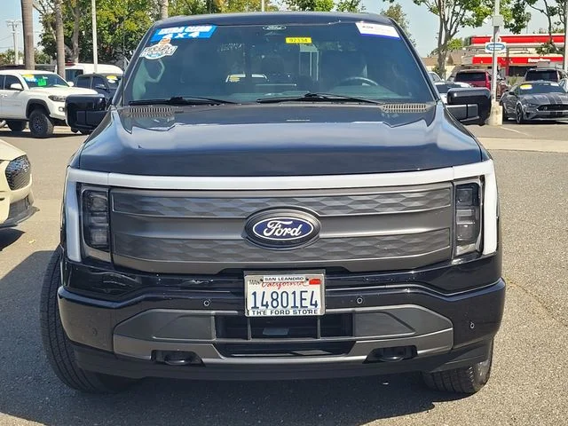 Certified 2024 Ford F-150 Lightning Lariat with VIN 1FT6W5L71RWG21076 for sale in San Leandro, CA