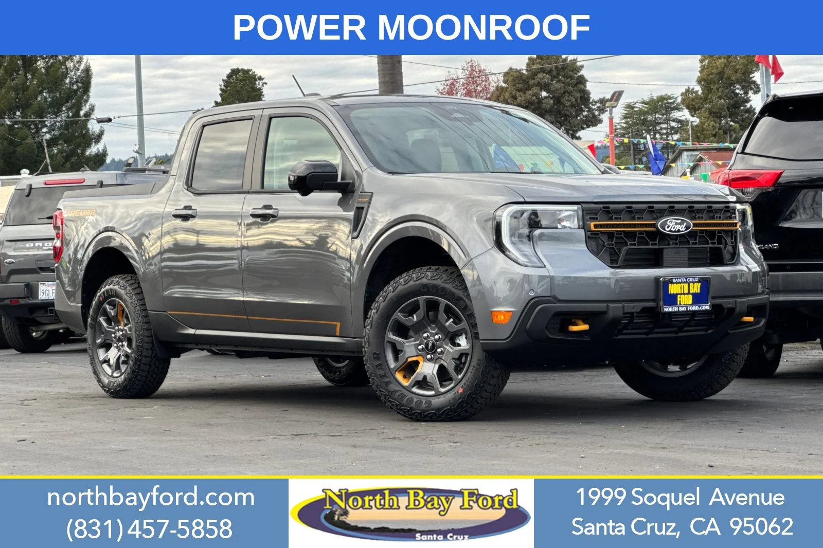 New 2026 Carbonized Gray Metallic Ford Tremor® image 1