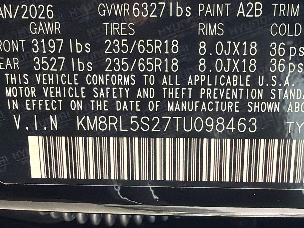 New 2026 Black Hyundai SEL FWD image 32