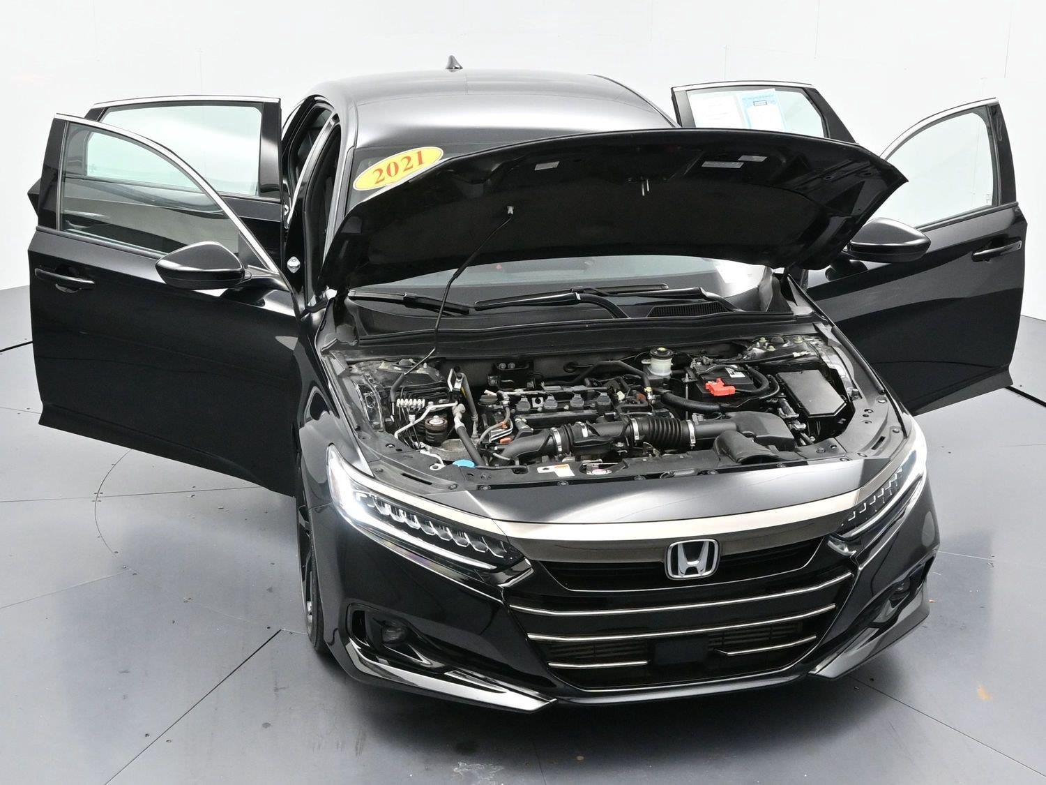 Used 2021 Crystal Black Pearl Honda Sport image 35
