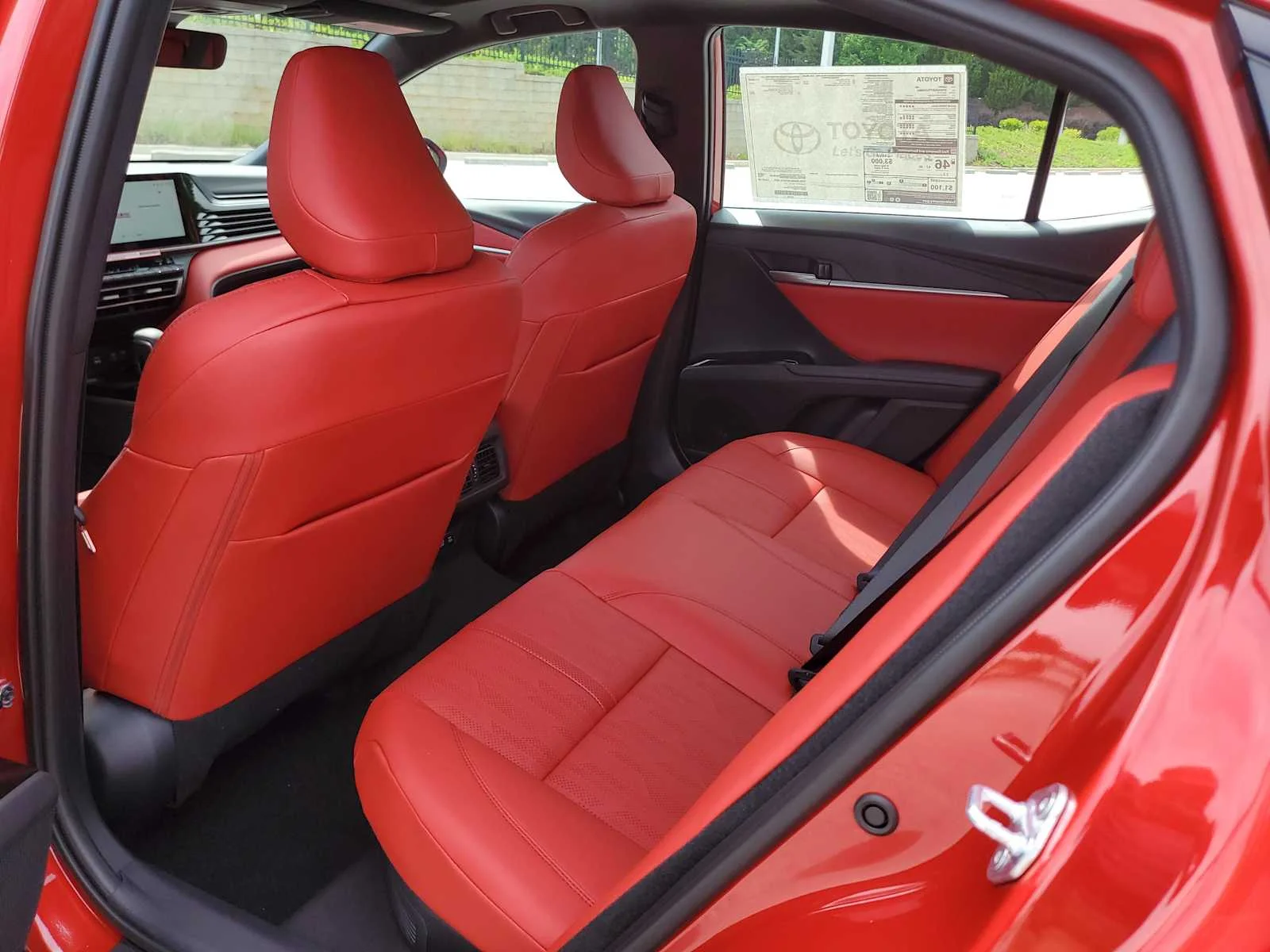 New 2026 Supersonic Red Toyota XSE image 10