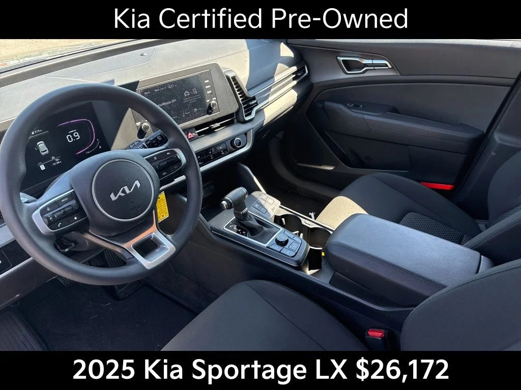 Certified Used 2025 Gray Kia LX image 11
