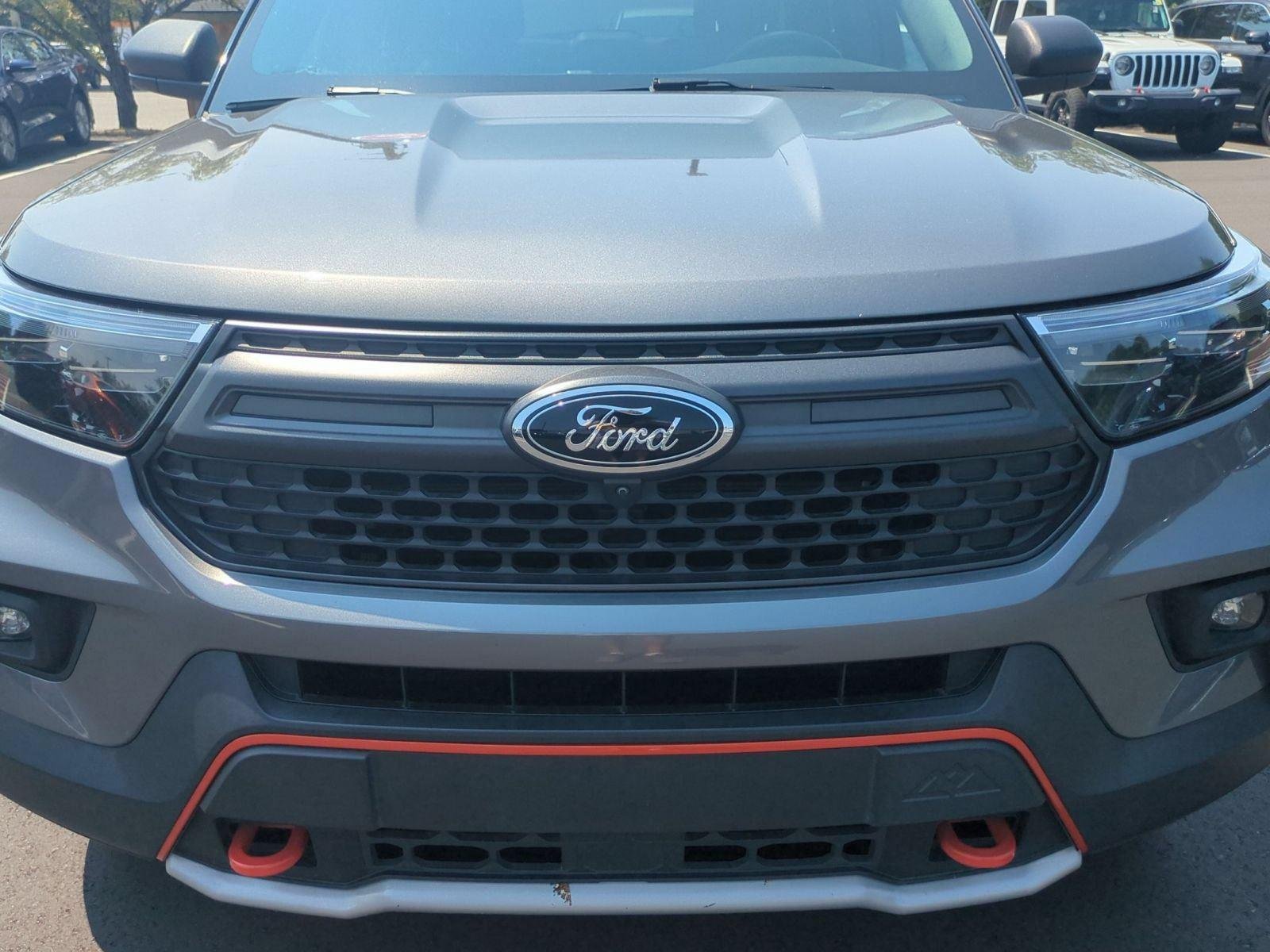 Used 2022 Carbonized Gray Metallic Ford Timberline image 14