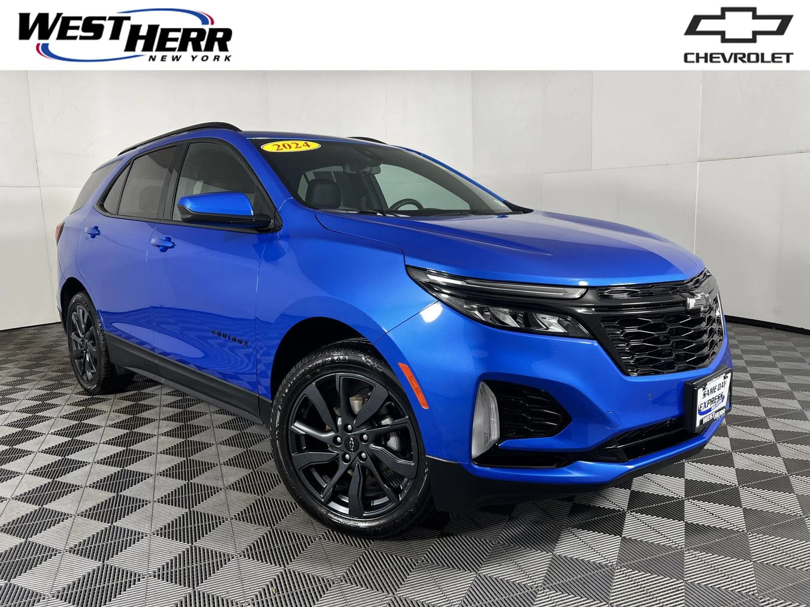 Used 2024 Riptide Blue Metallic Chevrolet RS image 1
