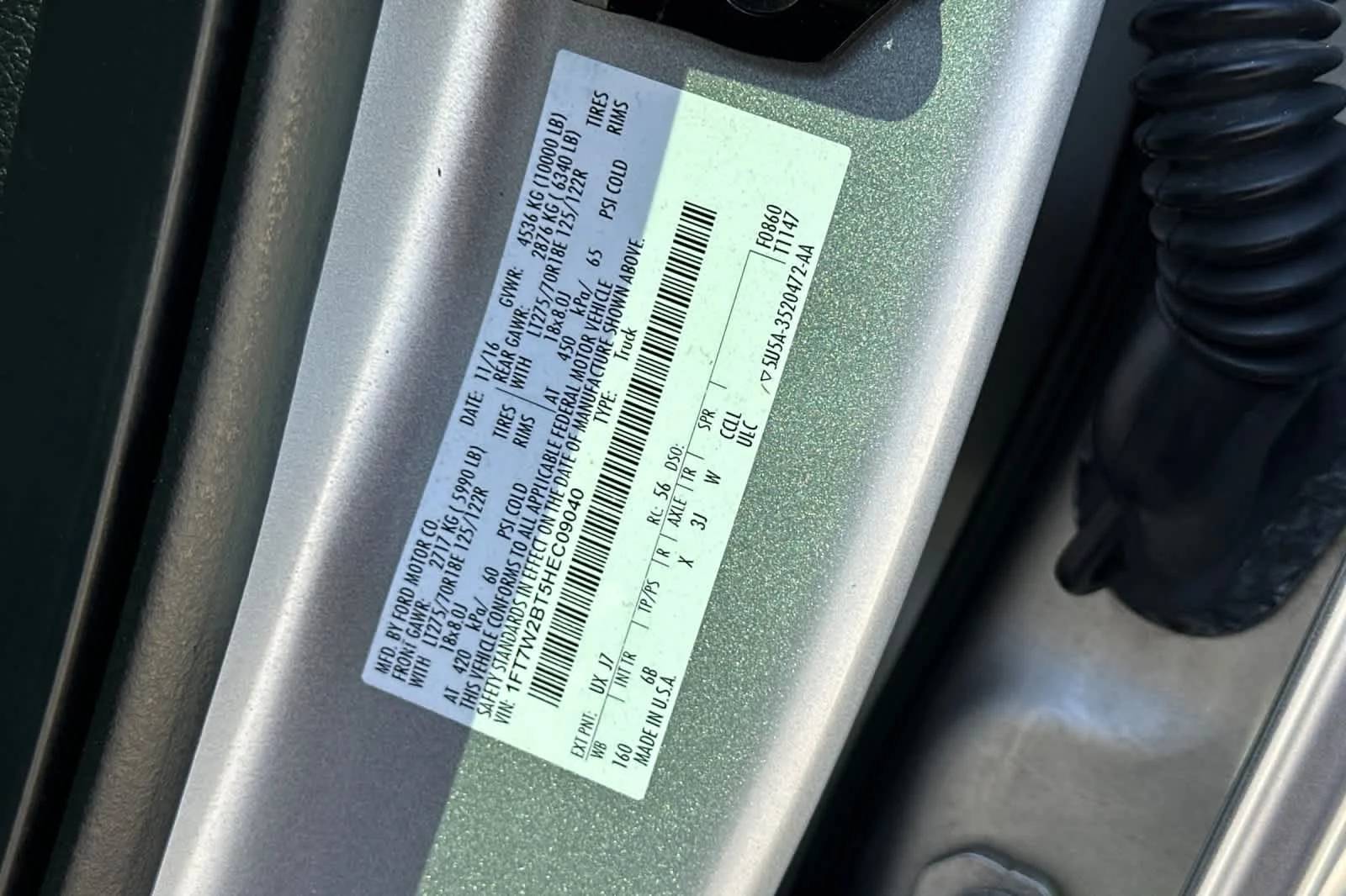 Used 2017 Ingot Silver Metallic Ford Lariat image 28