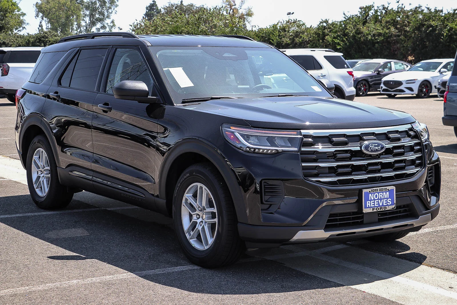 New 2026 Agate Black Metallic Ford Active image 3
