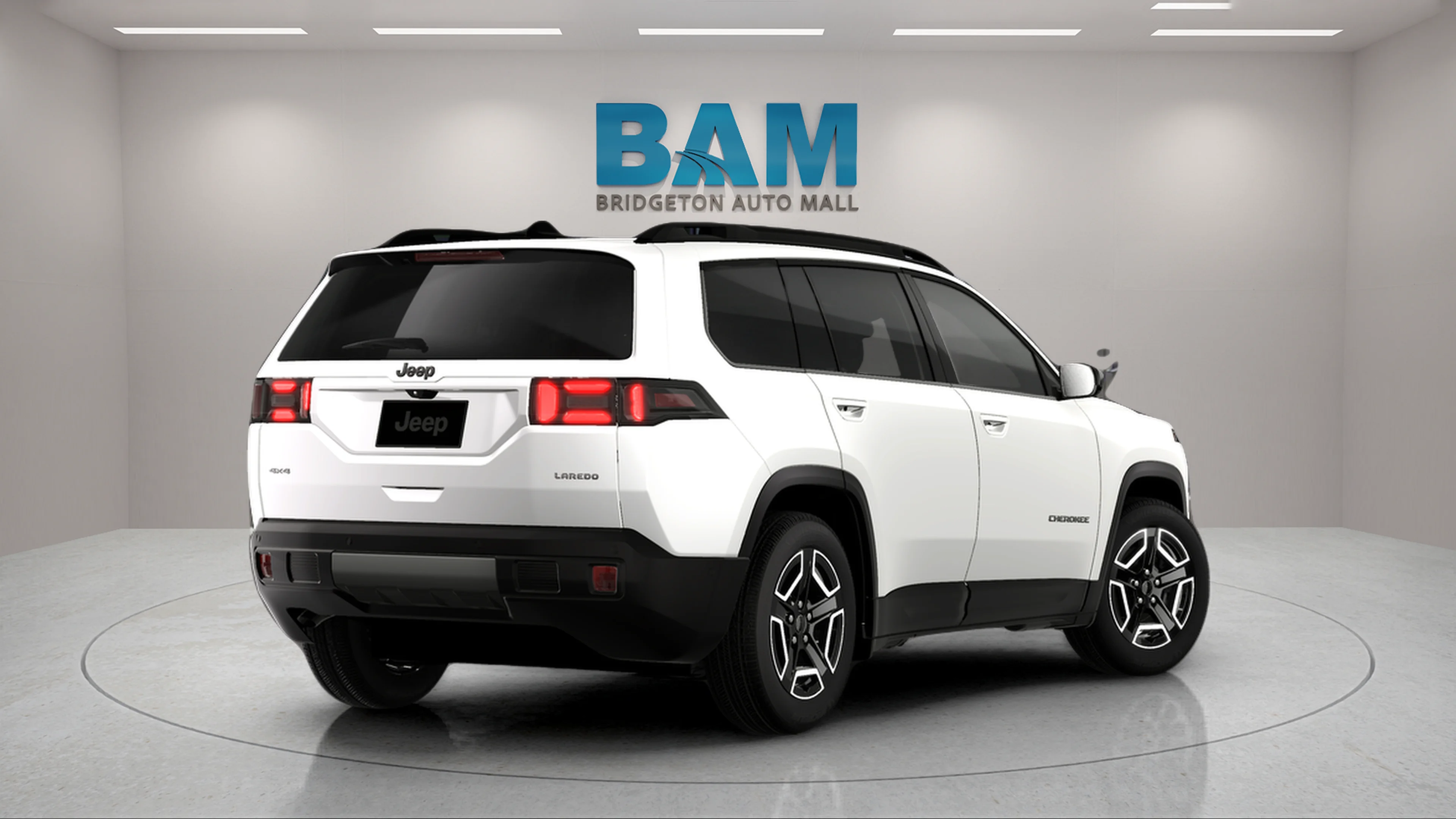 New 2026 Bright White Clearcoat Jeep Laredo image 6