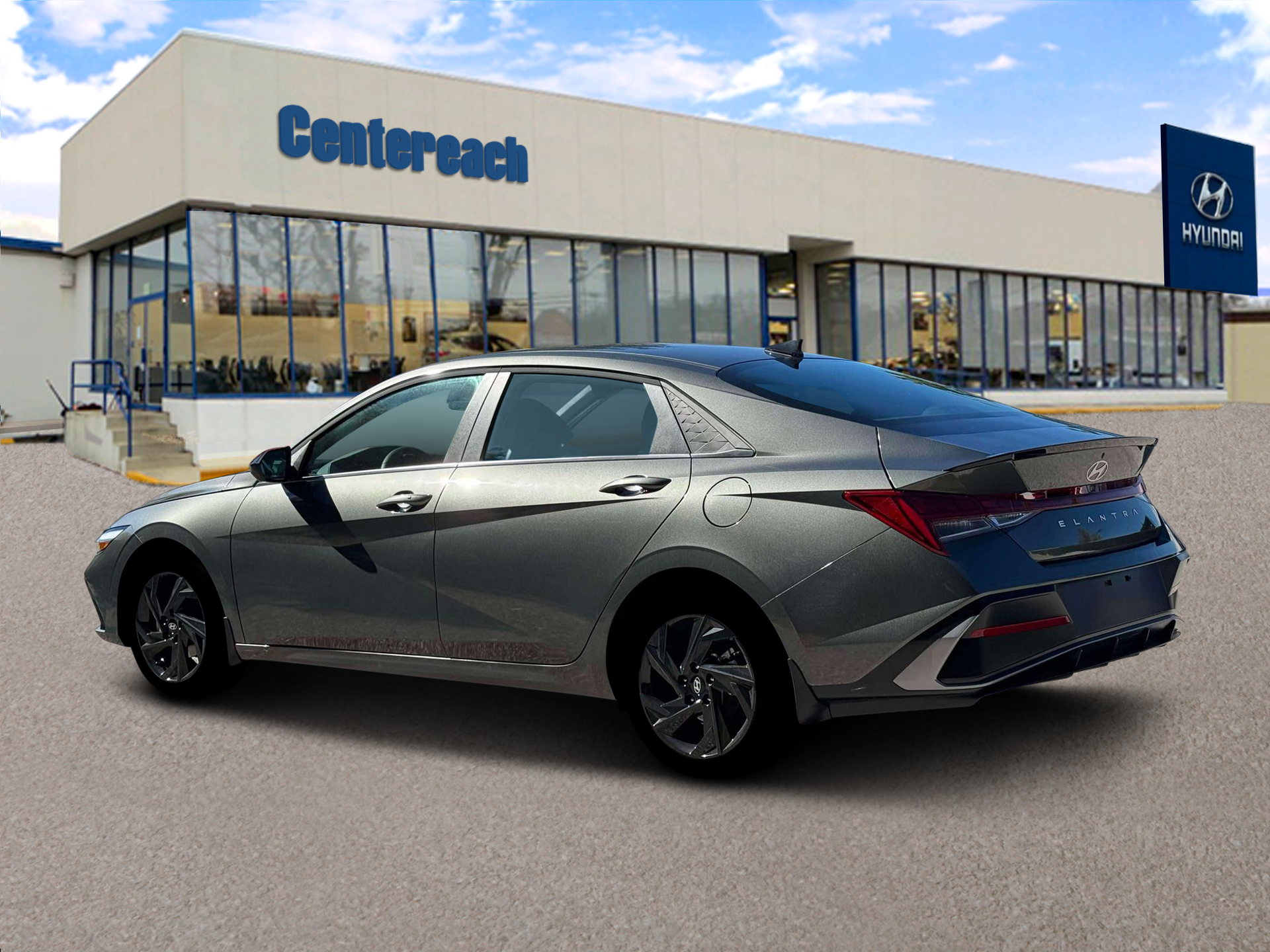 New 2026 Amazon Gray Hyundai SEL Sport image 4