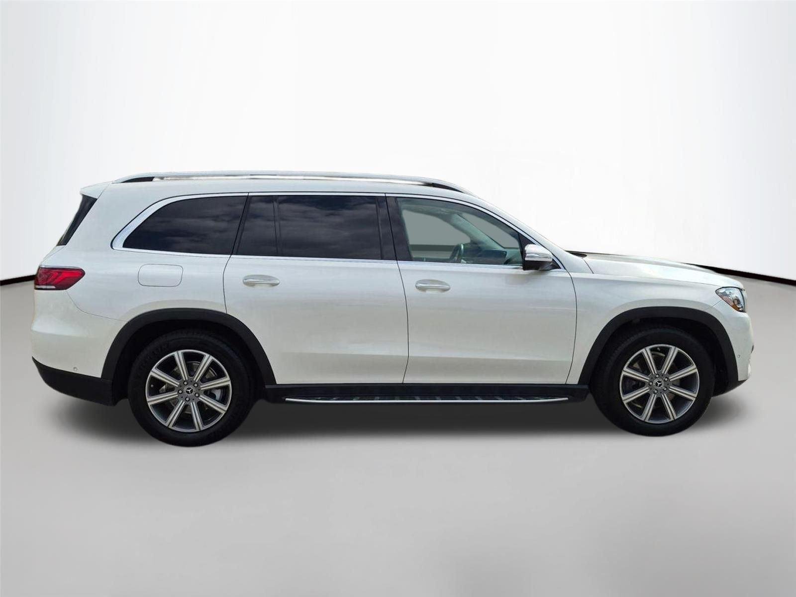 Used 2020 designo Diamond White Metallic Mercedes-Benz GLS 450 image 4