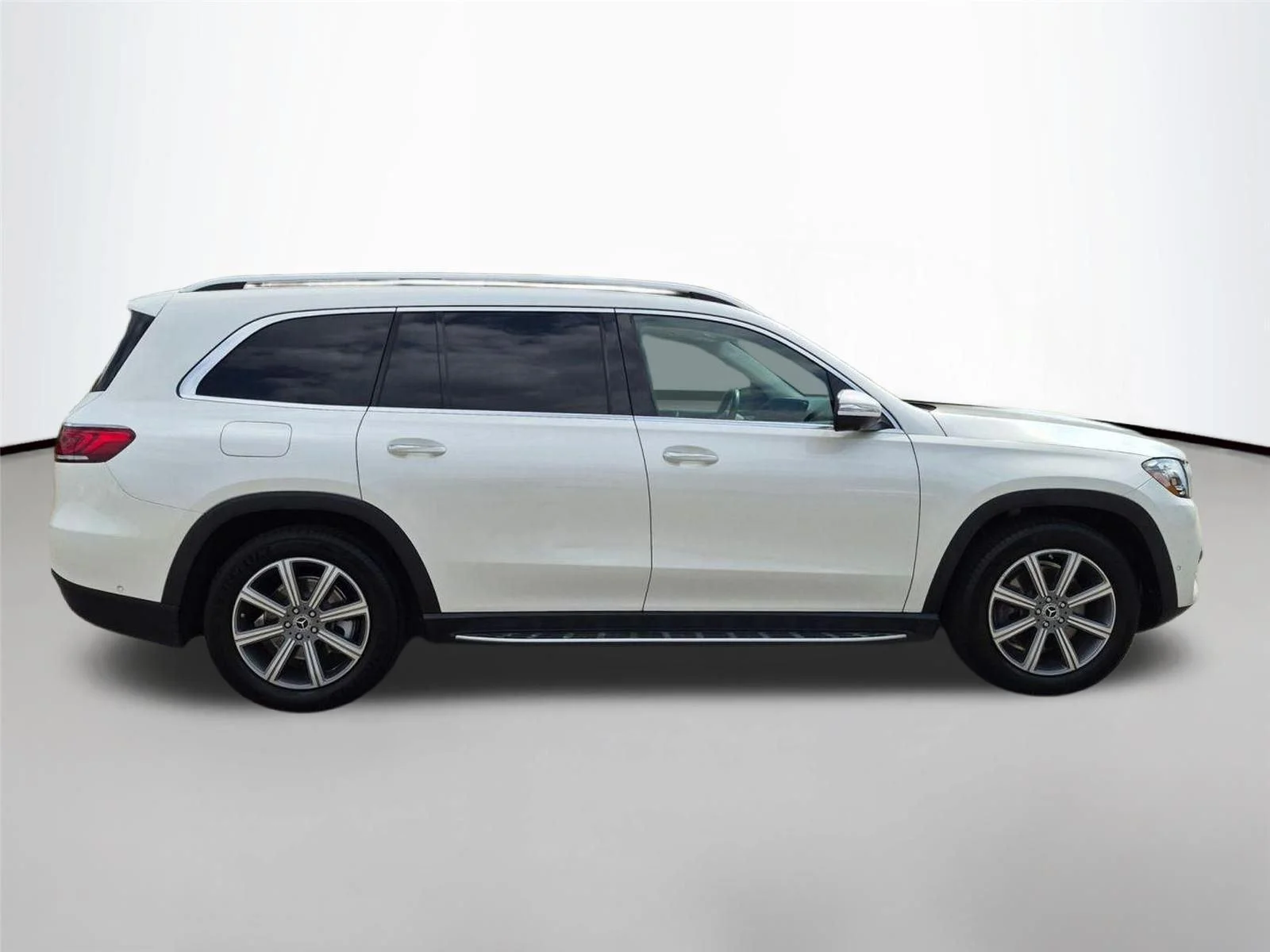 Used 2020 designo Diamond White Metallic Mercedes-Benz GLS 450 image 4