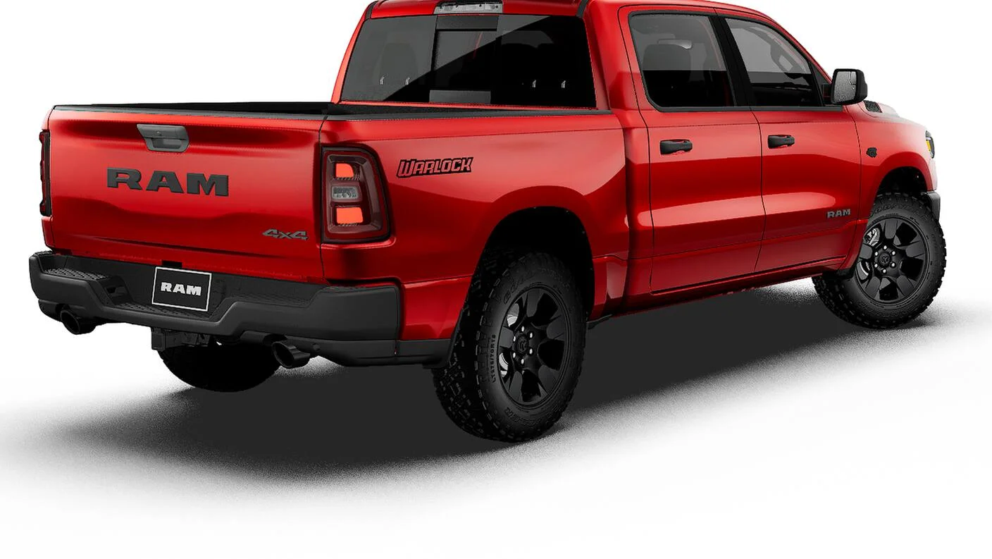 New 2027 Molten Red Pearl-Coat Exterior Paint RAM Warlock image 28