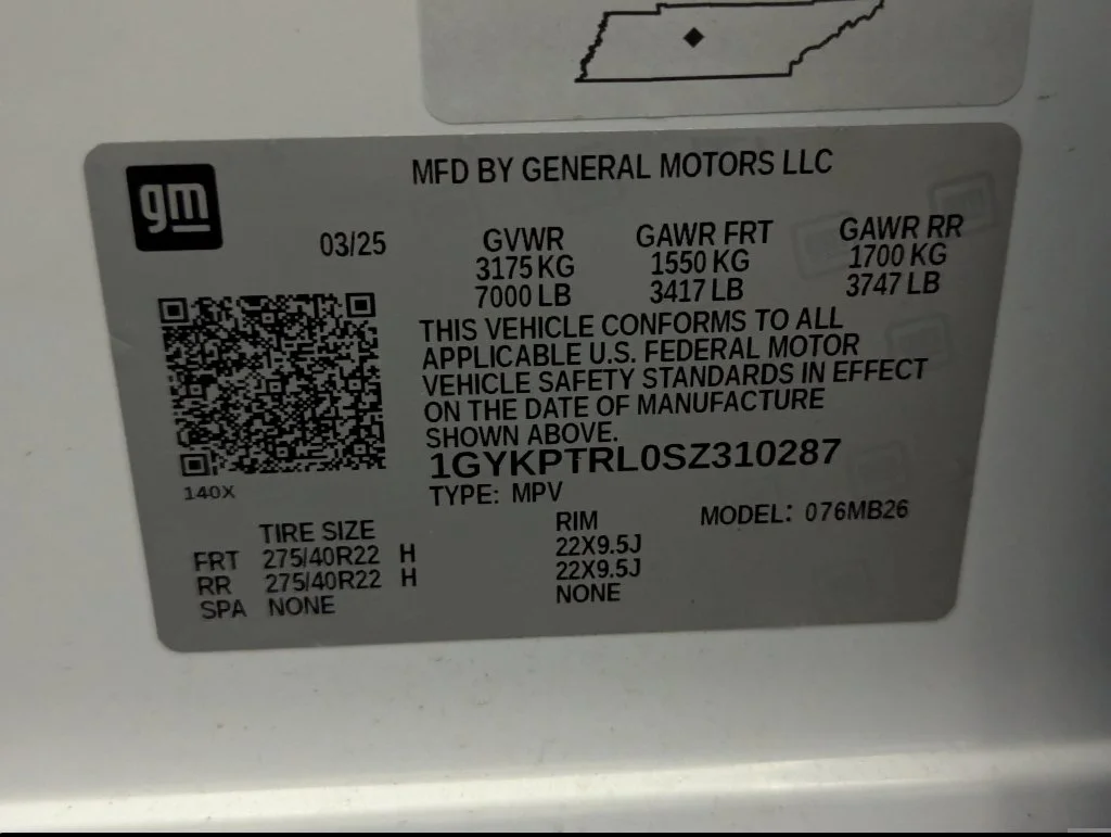 Certified Used 2025 White Cadillac Luxury image 55