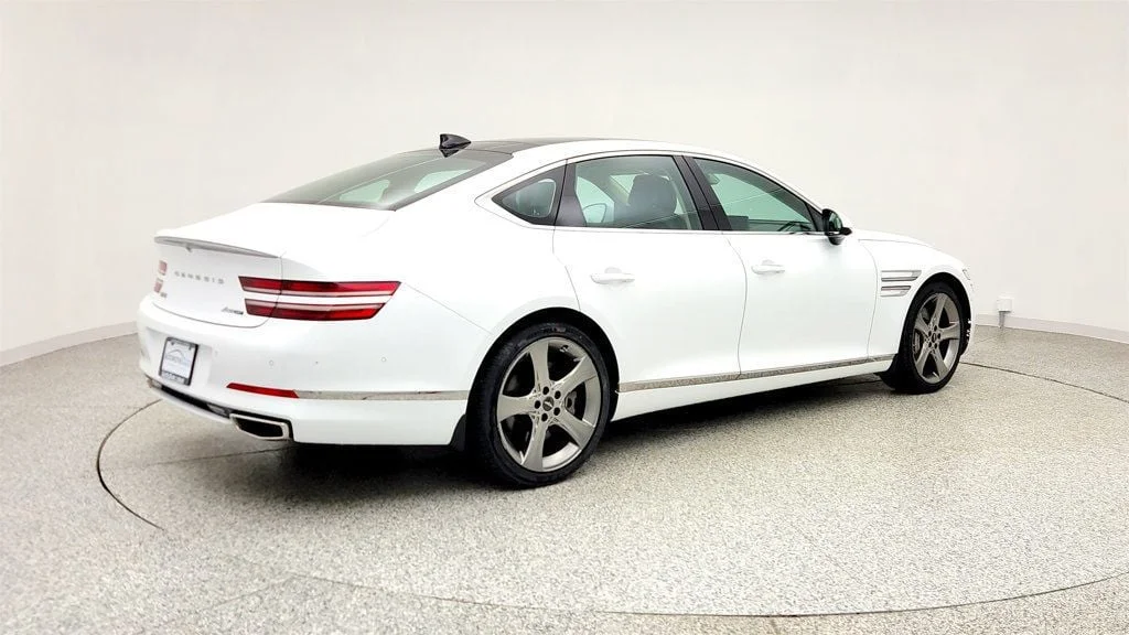 Used 2021 Alta White Genesis 3.5T AWD w/ Prestige Package image 4