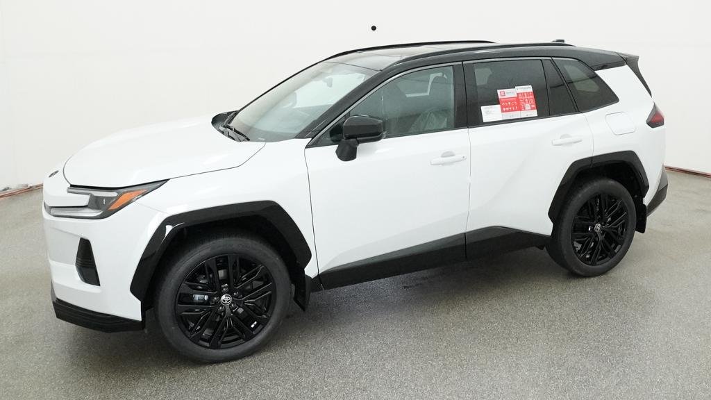 New 2026 Wind Chill Pearl with Midnight Black Metallic roof Toyota XSE image 5