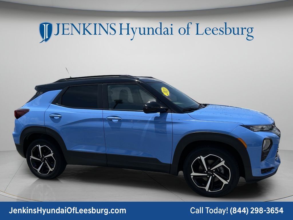 Used 2023 Blue Chevrolet RS image 2