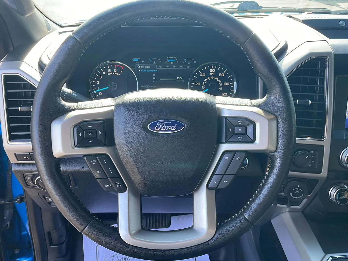 Certified Used 2020 Velocity Blue Ford LARIAT image 14