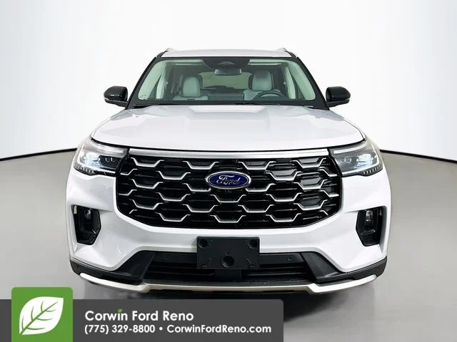 New 2026 Space White Metallic Ford Platinum image 2