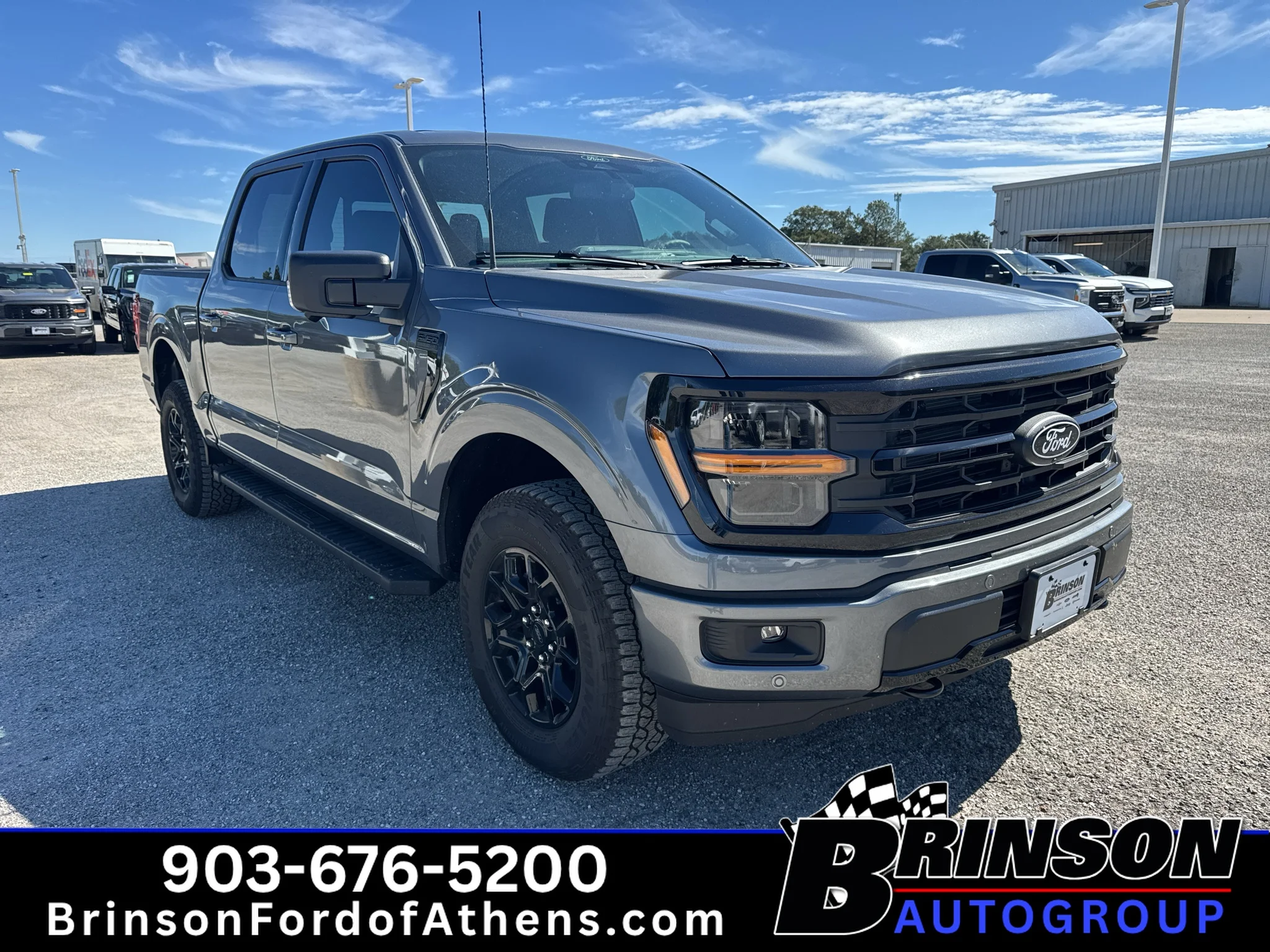 Used 2026 Carbonized Gray Metallic Ford XLT image 3