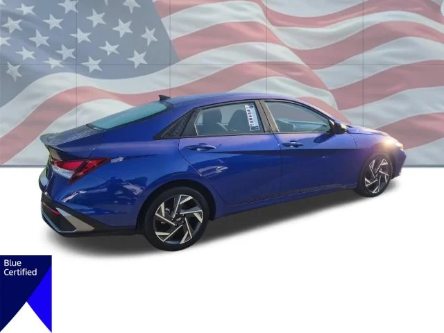 Used 2025 Blue Hyundai SEL Sport image 4