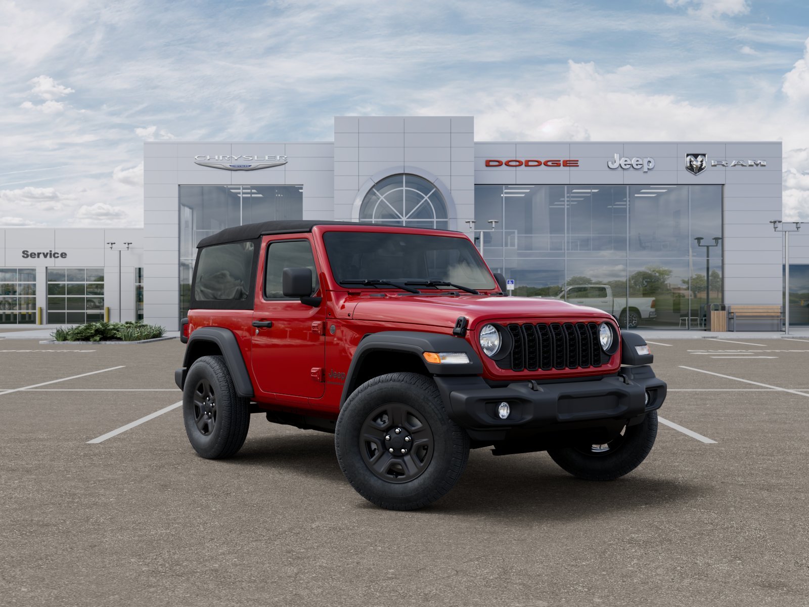 New 2026 Firecracker Red Clearcoat Jeep Sport image 29