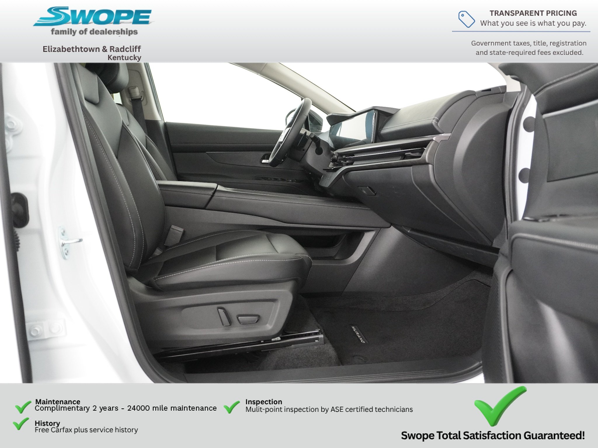 Used 2025 Everest White Pearl Tricoat Nissan SV image 11