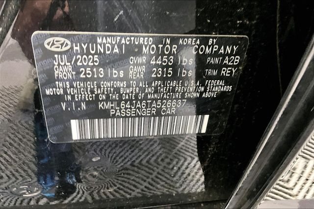 Used 2026 Black Hyundai SEL Sport image 5