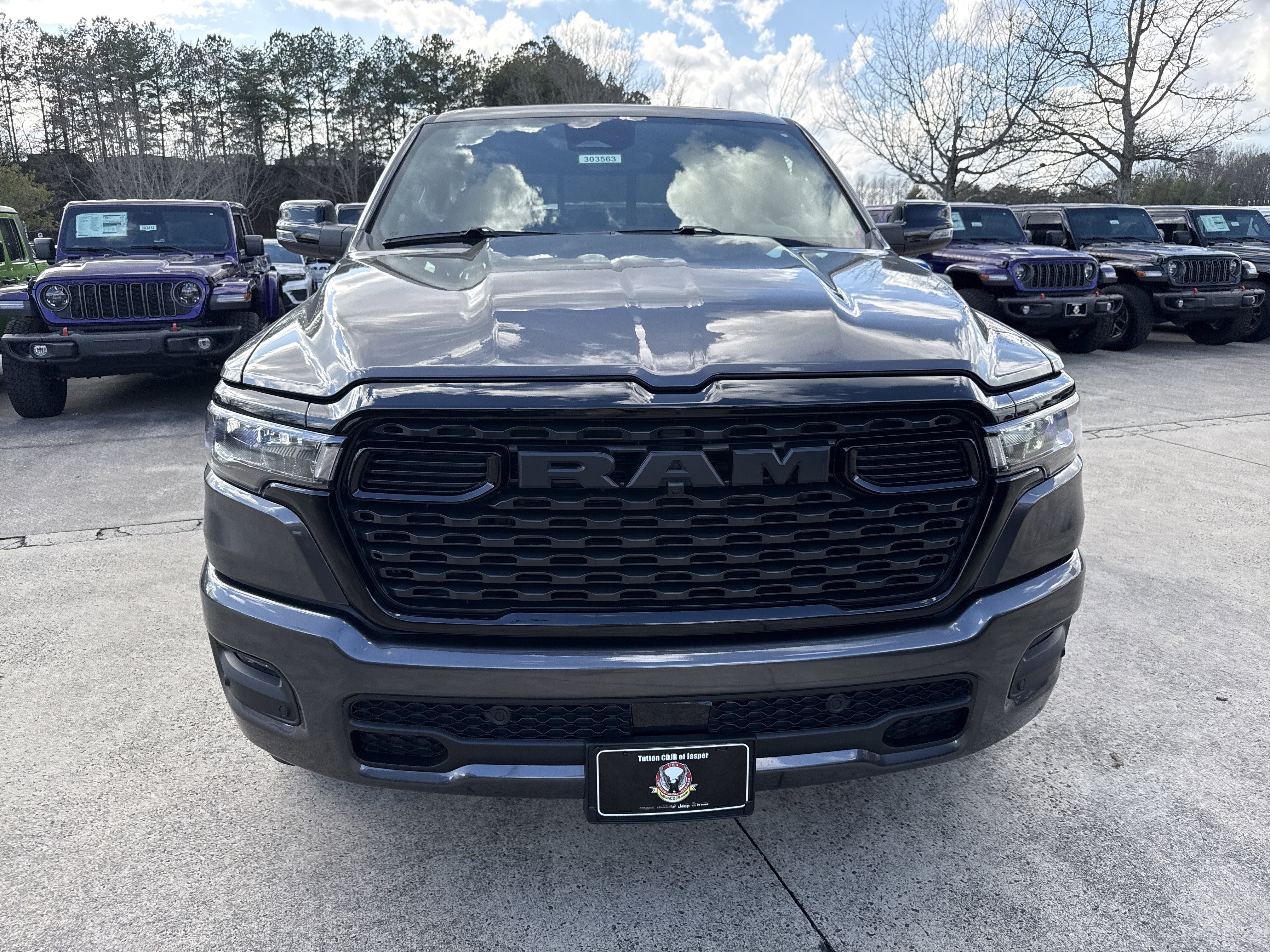 New 2026 Granite Crystal Metallic Clearcoat RAM Big Horn image 2