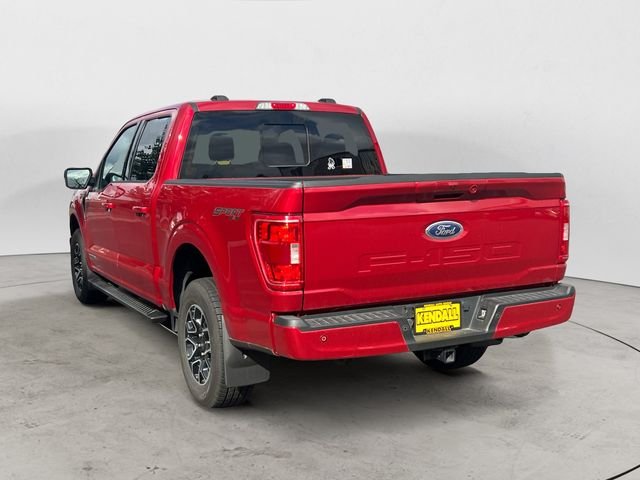 Used 2022 Rapid Red Metallic Tinted Clearcoat Ford XLT image 7