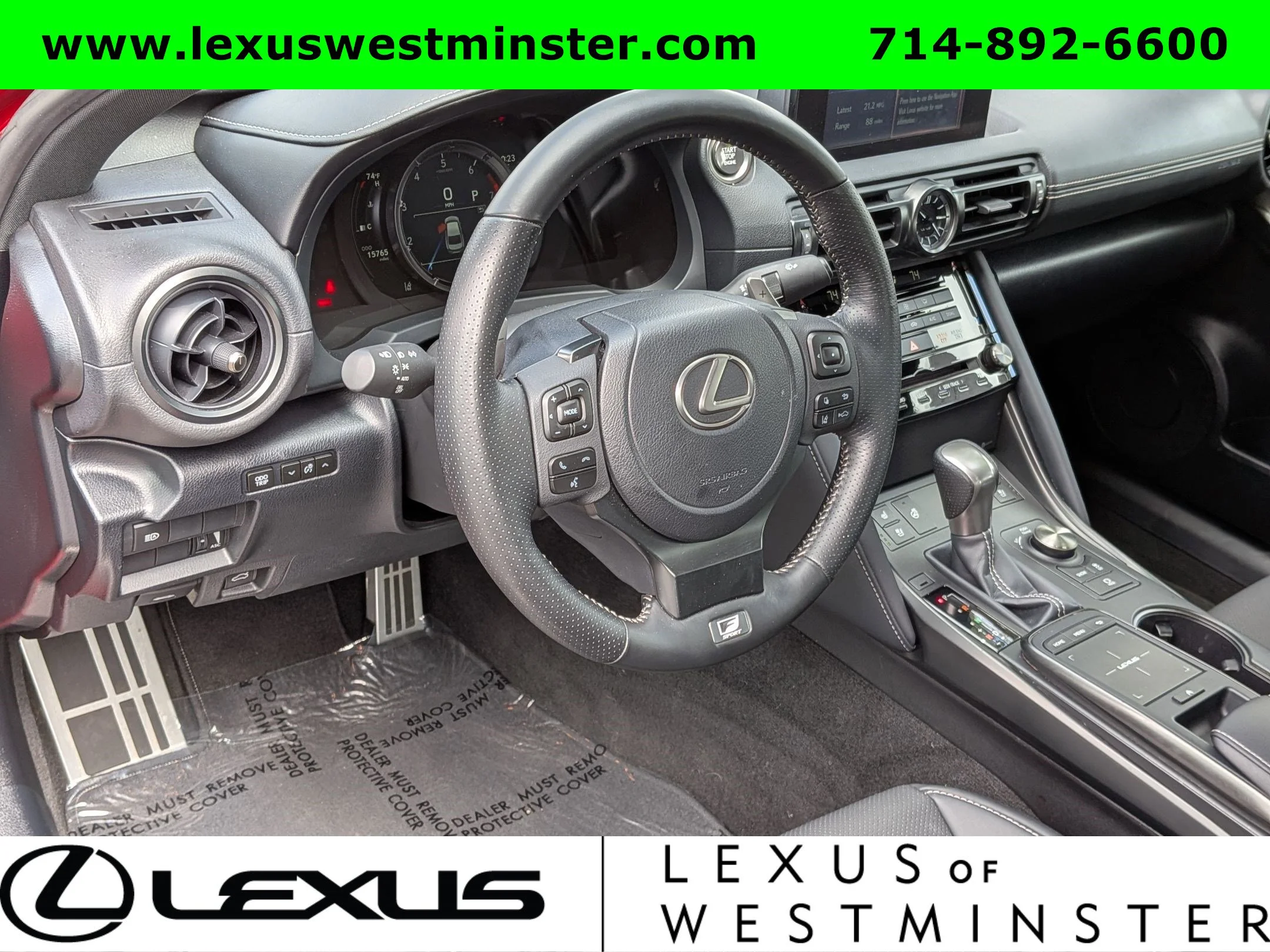 Certified Used 2024 INFRARED Lexus IS 350 F SPORT image 16