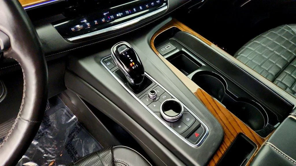 Used 2023 Galactic Gray Metallic Cadillac 4WD 4dr Sport Platinum w/ Brake Kit, Super Cruise & Night Vision image 14