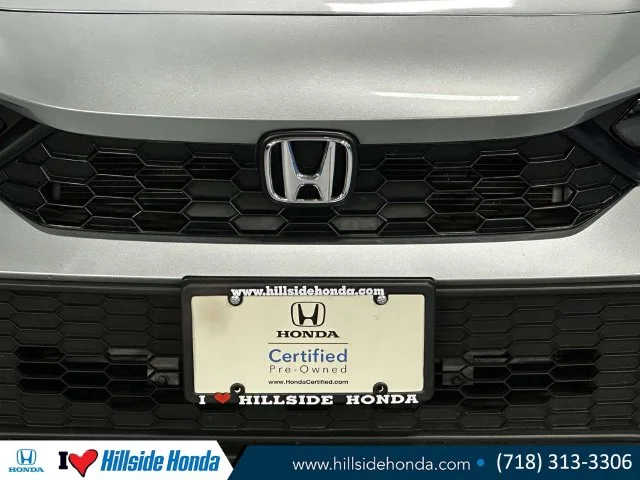 Certified Used 2025 Solar Silver Metallic Honda 4D SPORT image 9