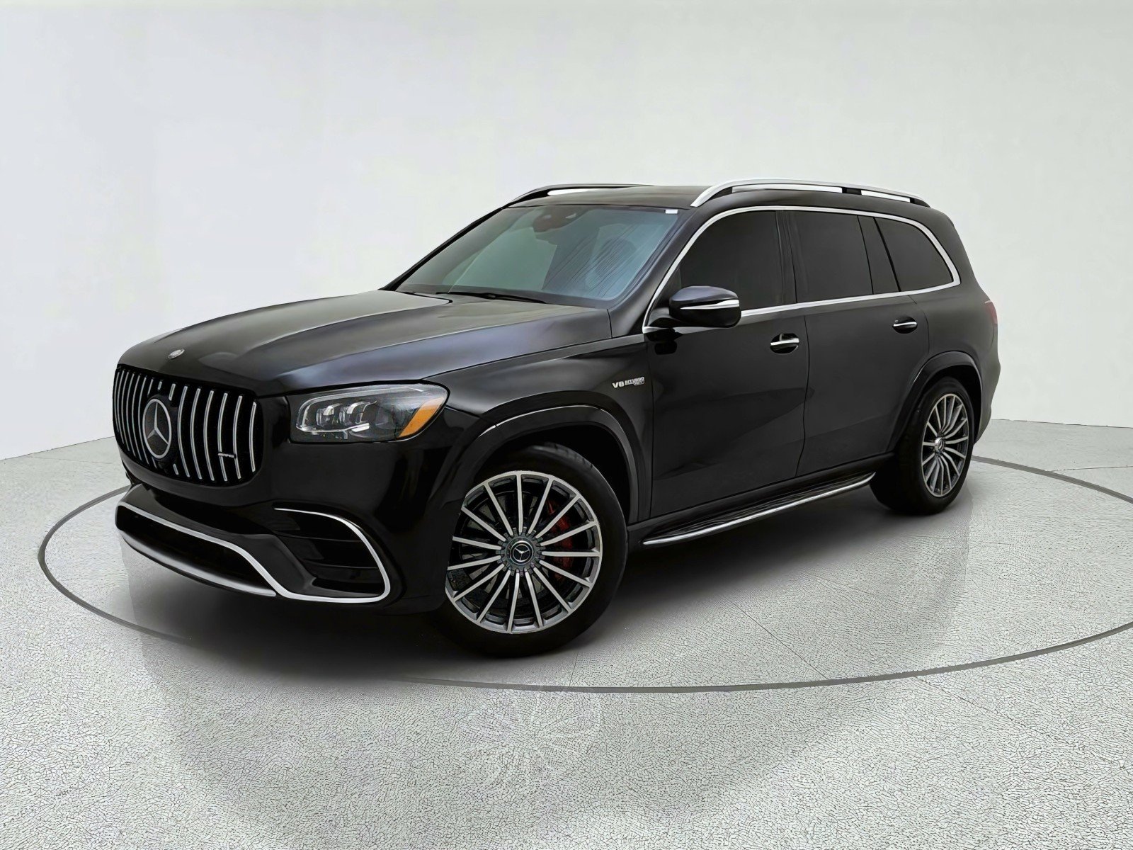 Certified Used 2025 Obsidian Black Metallic Mercedes-Benz AMG® GLS 63 image 1