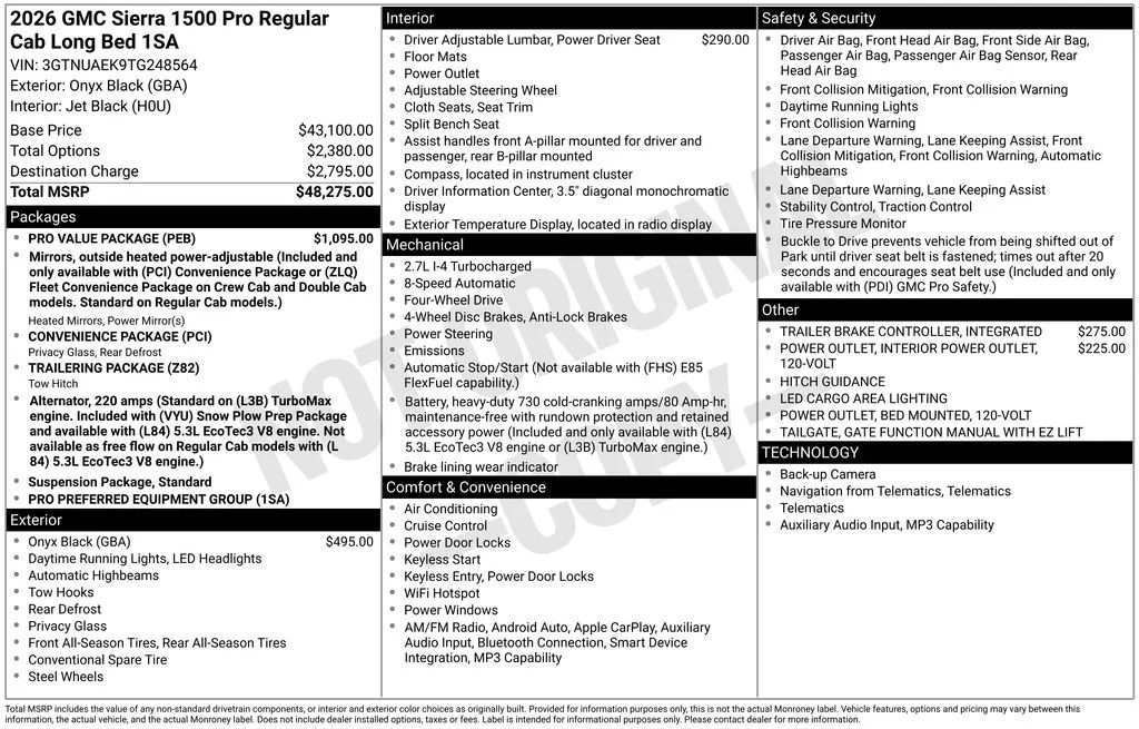 2026 GMC Sierra 1500 Pro - Photo 32
