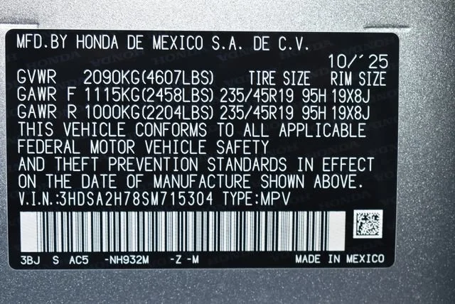 Certified Used 2025 Solar Silver Metallic Acura AWD A-SPEC Advance image 52