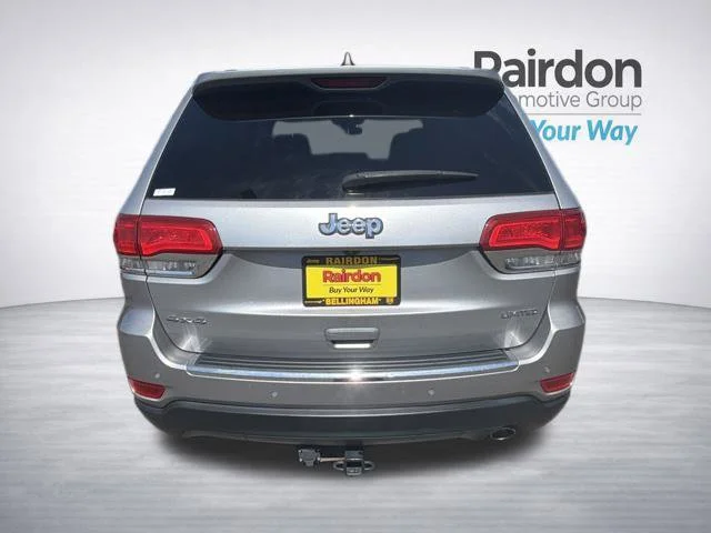 Used 2015 Billet Silver Metallic Clearcoat Jeep Limited image 6