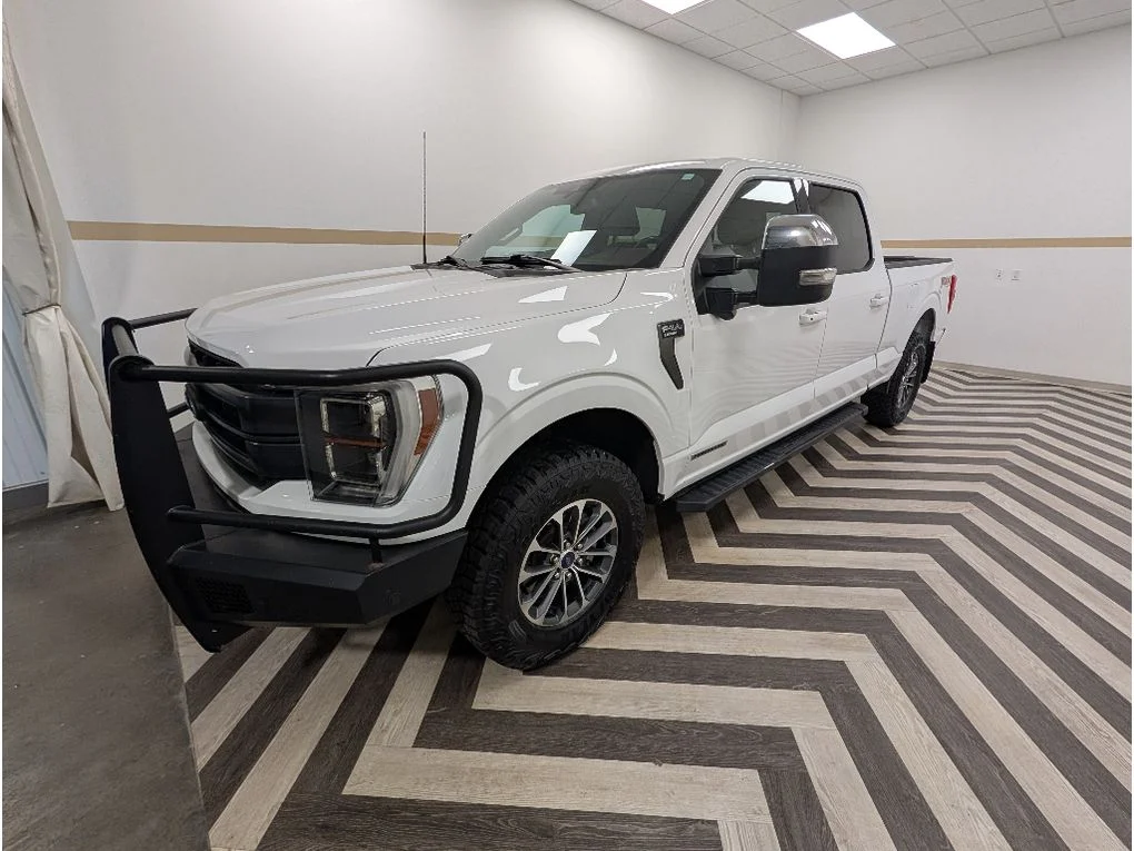Used 2021 Oxford White Ford LARIAT image 1