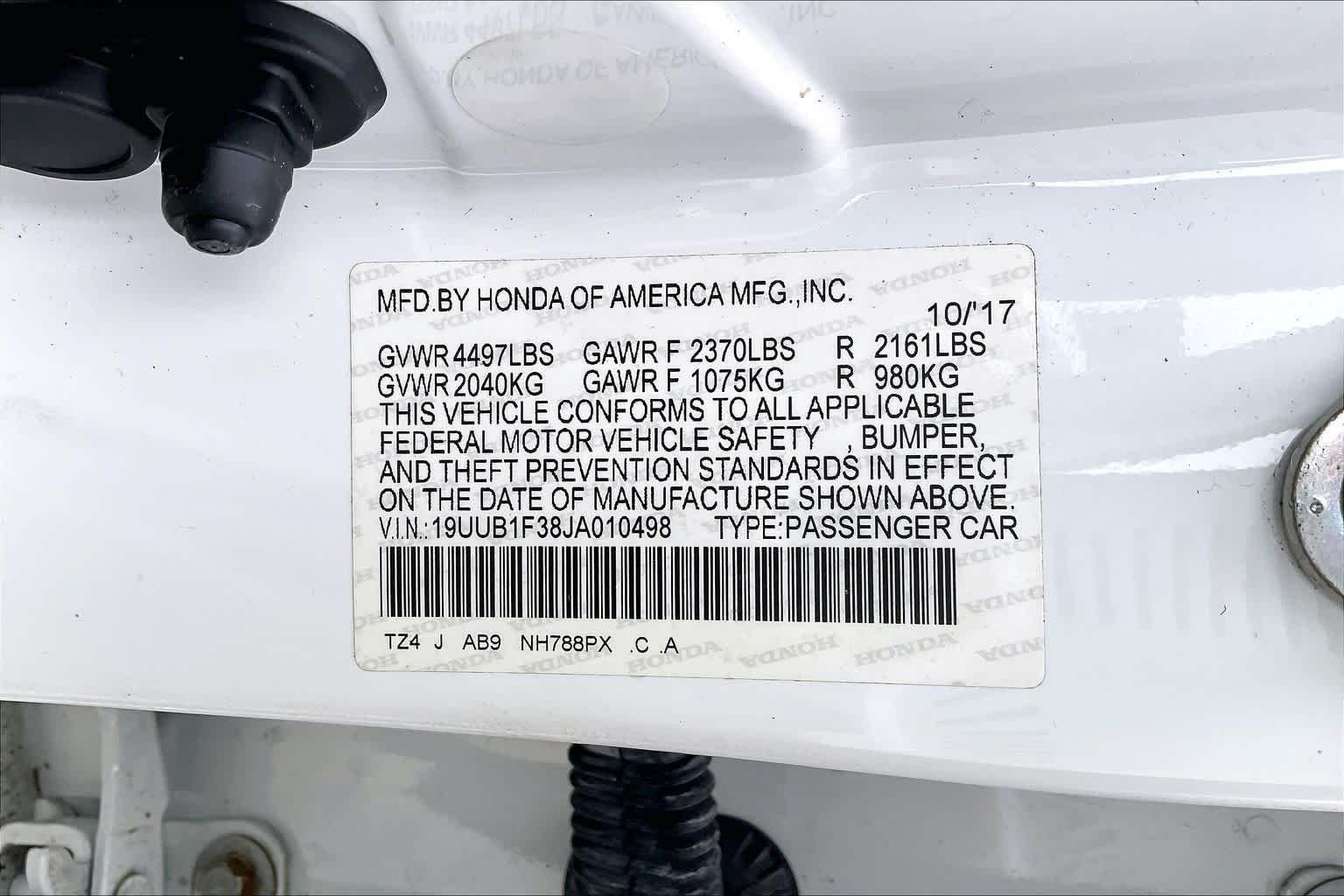 2018 Acura TLX Base - Photo 33