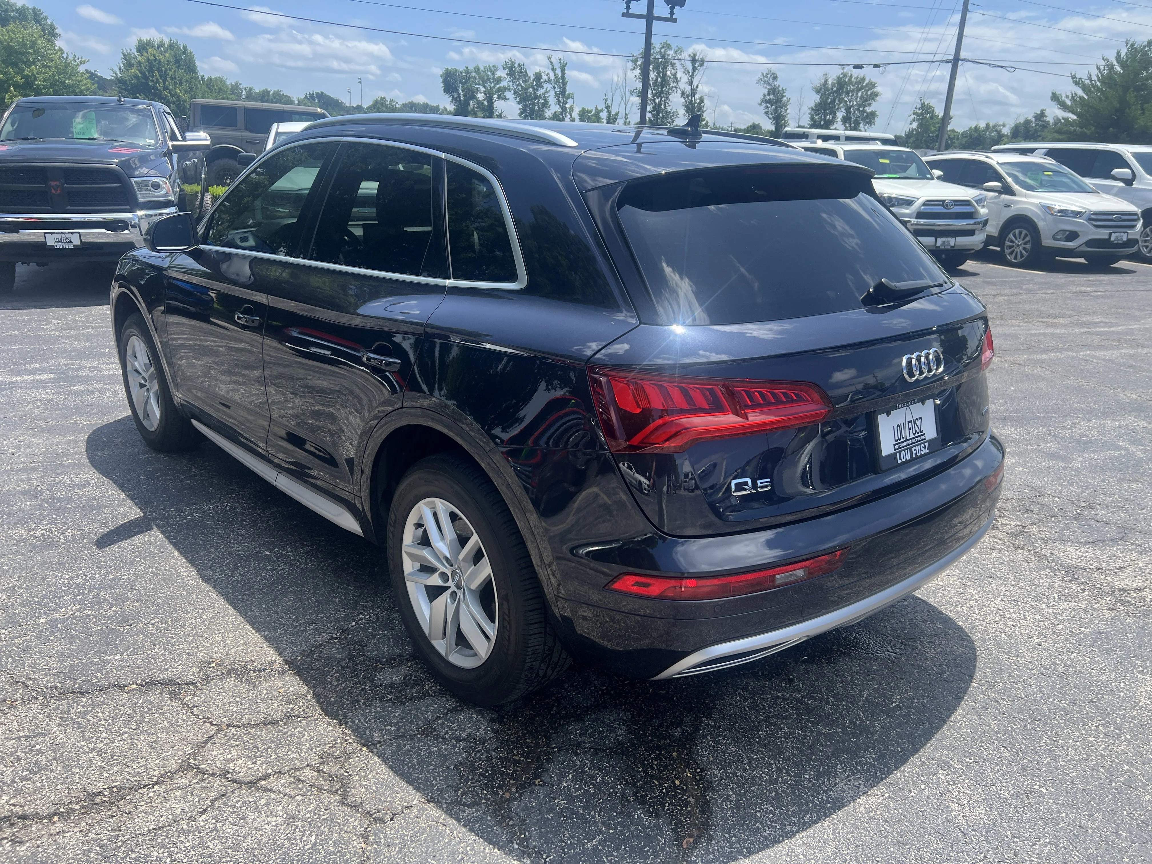 Used 2020 Blue Audi Premium image 5