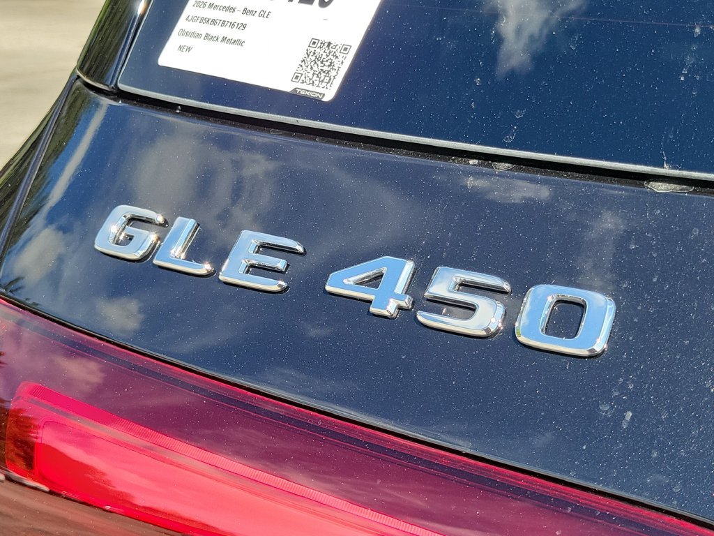 New 2026 Obsidian Black Metallic Mercedes-Benz GLE 450 image 8