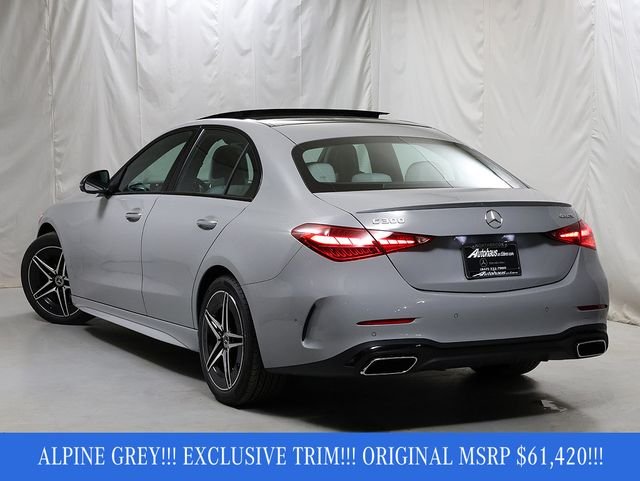 Certified Used 2026 MANUFAKTUR Alpine Grey Mercedes-Benz C 300 image 9