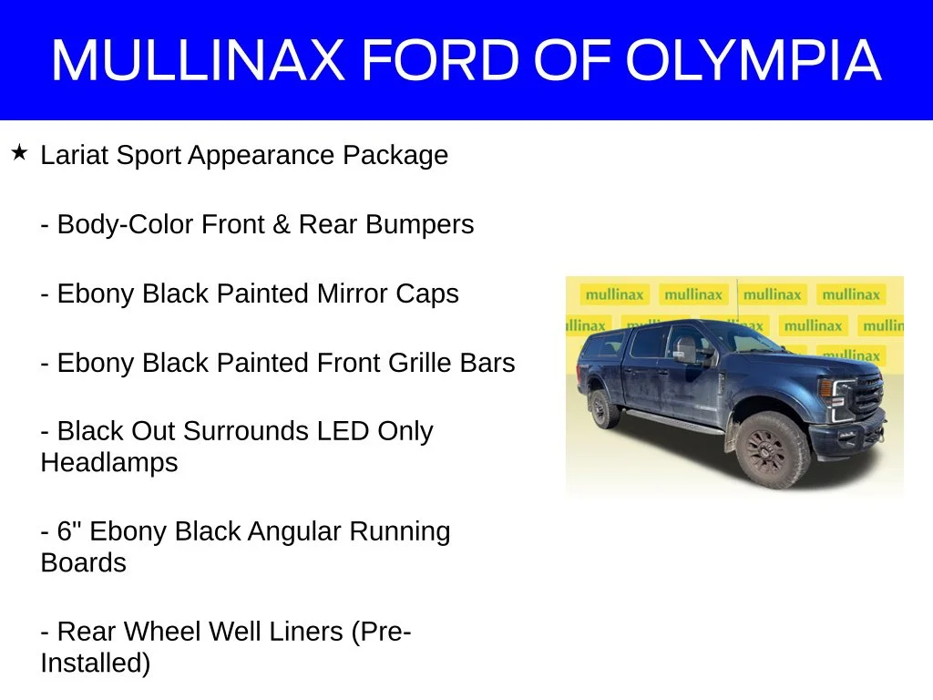 Used 2020 Blue Ford Lariat image 17