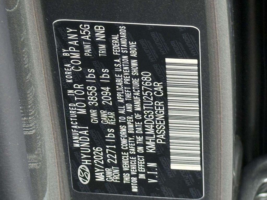 New 2026 Amazon Gray Hyundai SEL Sport image 32