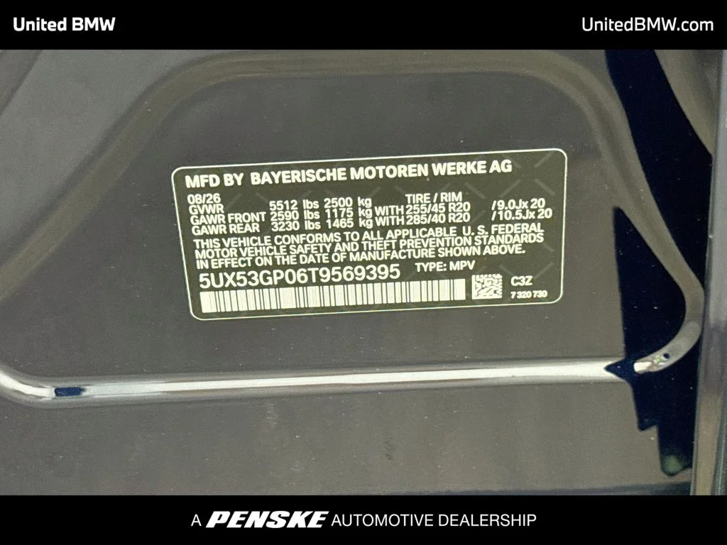 New 2026 Tanzanite Blue II Metallic BMW 30 xDrive image 22